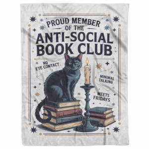 Anti-Bookclub Throw