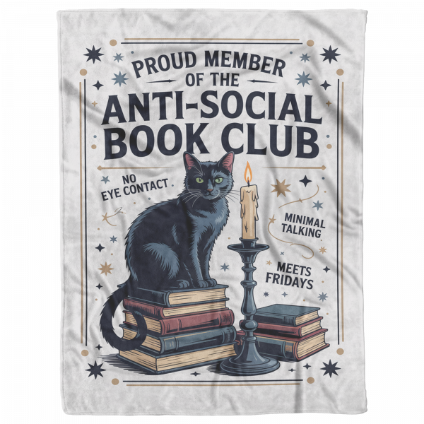Anti-Bookclub Throw