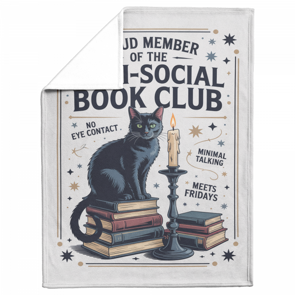 Anti-Bookclub Throw - Image 2