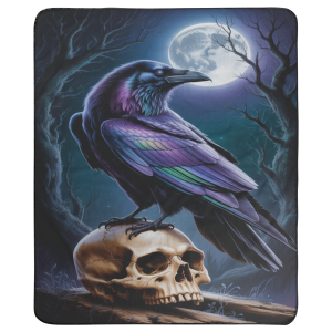 Moonlit Omen Blanket