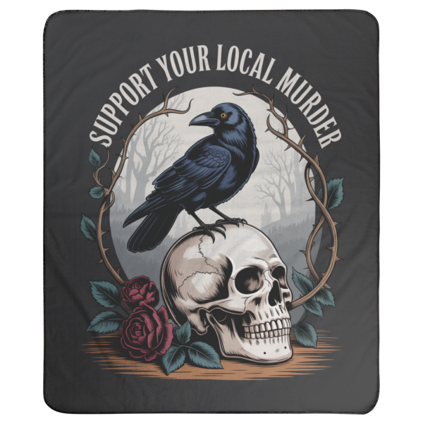 Murder of Crows Blanket