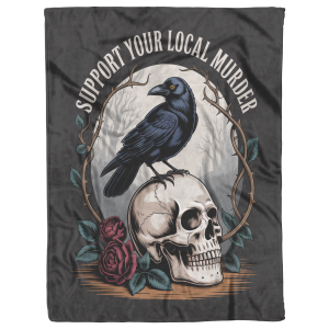 Murder of Crows Throw