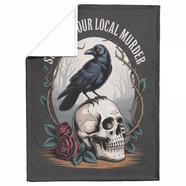 Murder of Crows Throw - Image 2