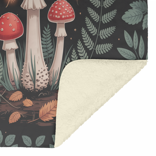 Mushroom Forest Throw - Image 3