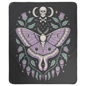 Nightbloom Moth Blanket