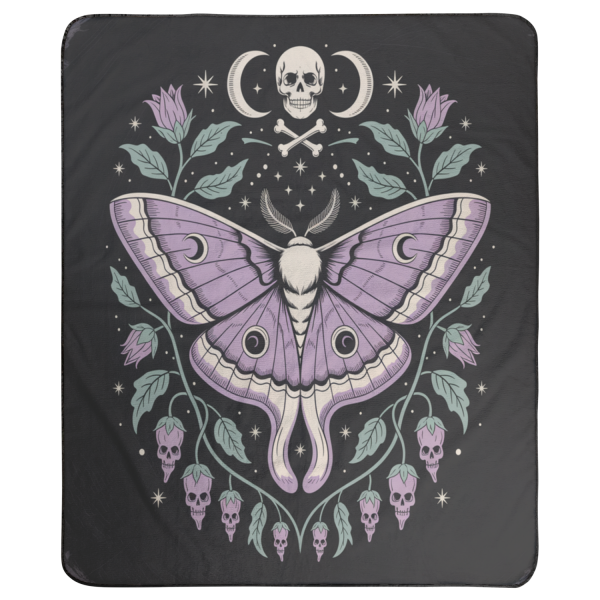 Nightbloom Moth Blanket