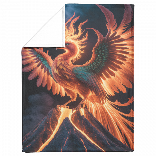 Phoenix Rising Throw - Image 2