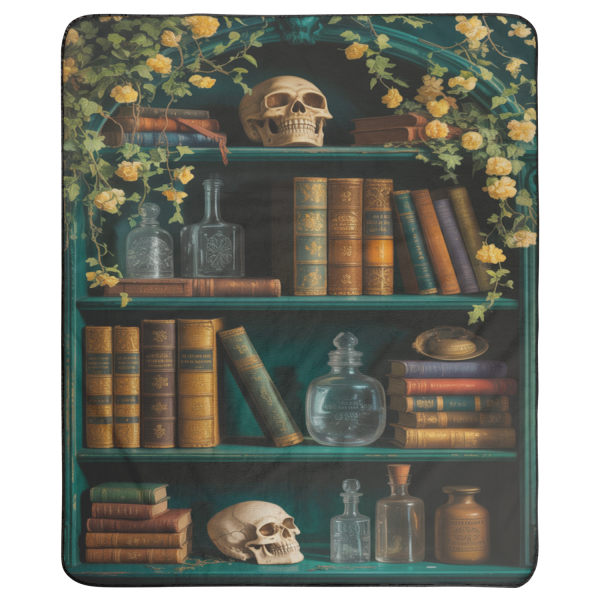 The Alchemist’s Library Blanket