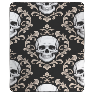 Vintage Skulls Blanket