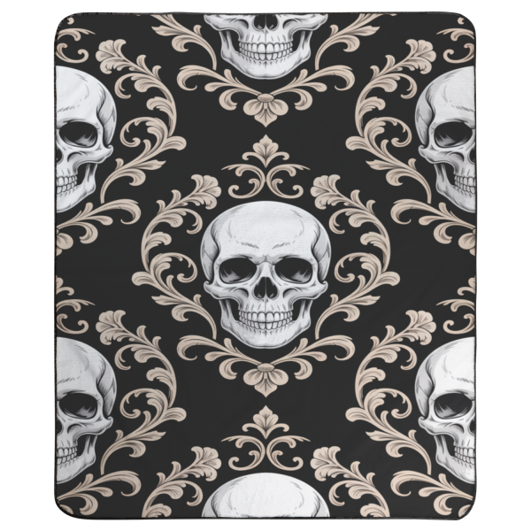 Vintage Skulls Blanket